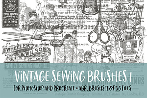 Vintage Sewing Brush For PS/PRO