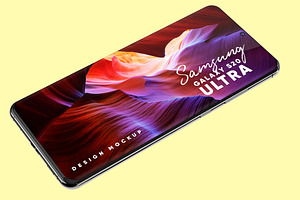 Samsung Galaxy S20 Ultra Mockup