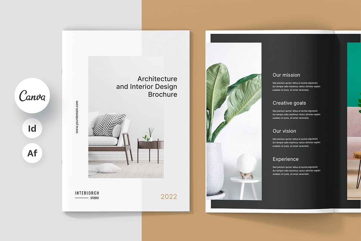 Interiorch Architecture Portfolio, a Brochure Template by artbart (Photo 1 of 8)