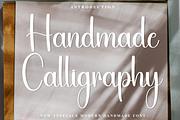 Handmade Calligraphy, a Handwritten Font by FreshTypeINK (Thumbnail 1 of 8)