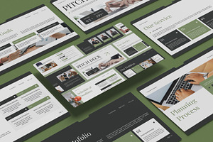 Pitch Deck, a Presentation Template by Claymoon Lab