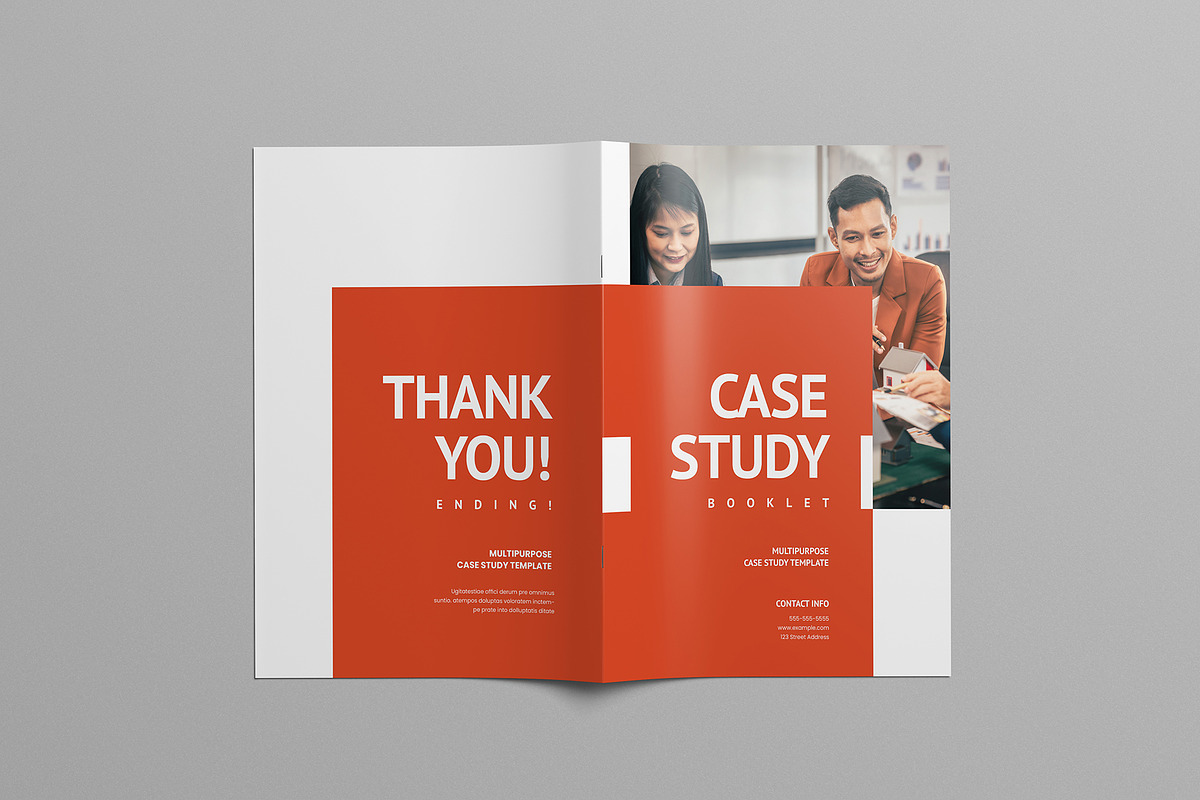 Case Study Booklet | INDD, a Brochure Template by Pixelpick (Photo 9 of 9)