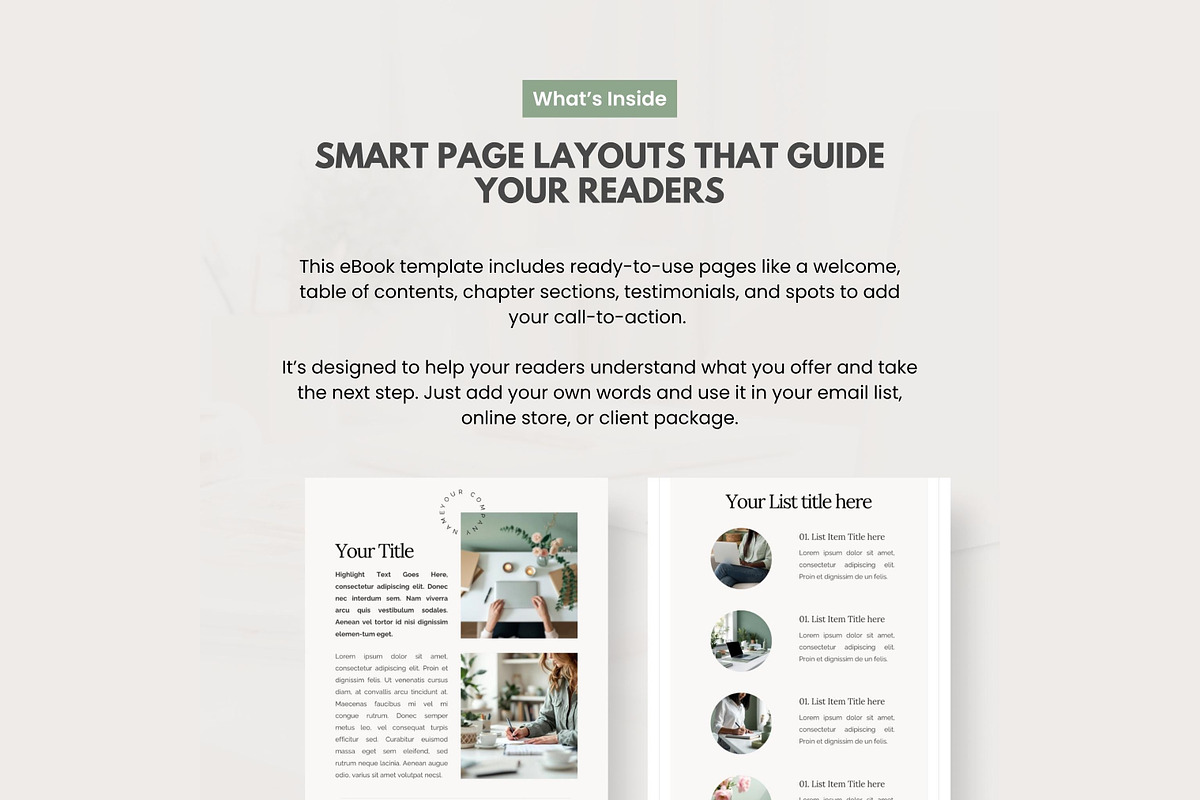 Canva Sage eBook Lead Magnet, a Marketing Template by Hayley's Digital Hub (Photo 5 of 10)