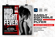 Night Party PSD Flyer Design, a Flyer Template by Shajib Shikder (Thumbnail 1 of 2)