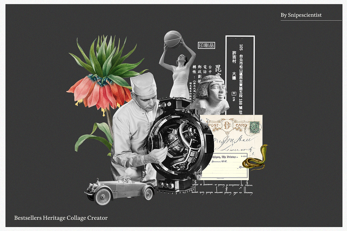 BlackSale! Collage Master Collection, an Object Graphic by SNIPESCIENTIST (Photo 22 of 94)
