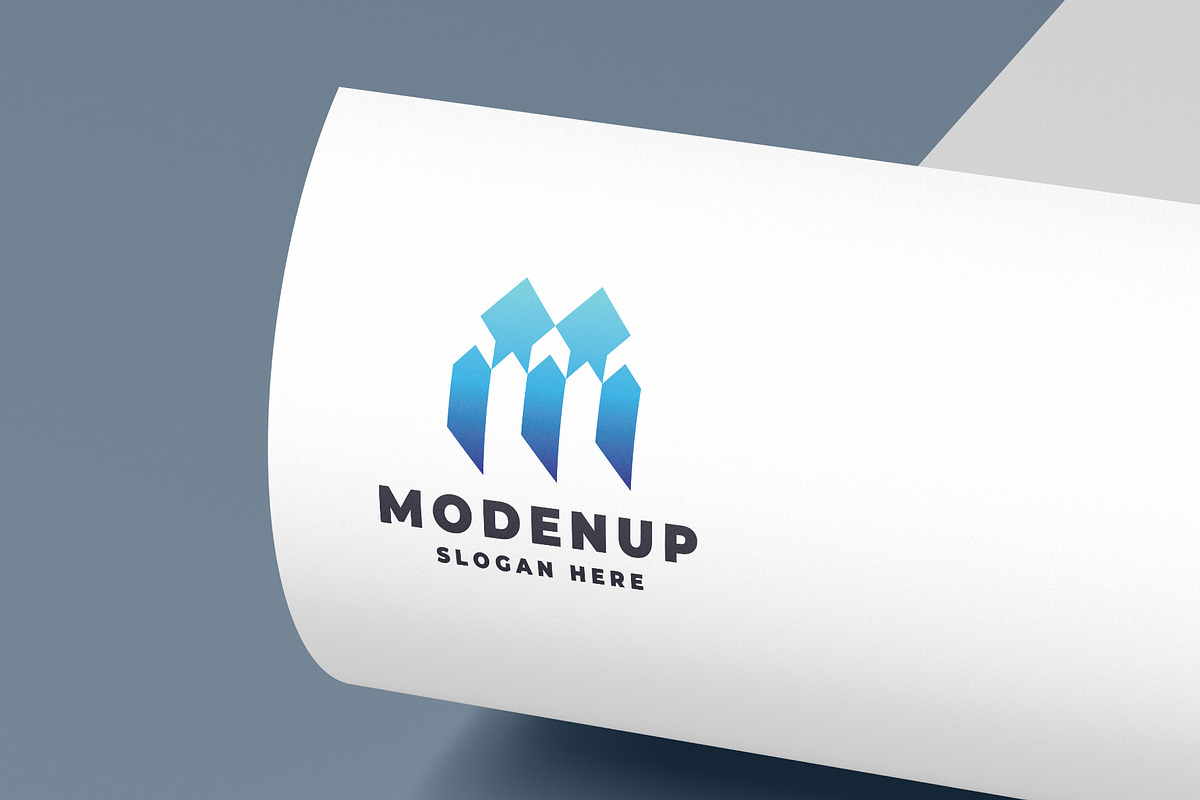 Modern Letter M Logo, a Branding & Logo Template by Design_Planet (Photo 2 of 2)