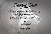 Zombie Dust, a Font by Fontdation (Thumbnail 2 of 4)