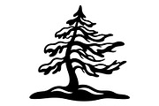 Windblown Tree Silhouette, an Object Graphic by Gfx_Store (Thumbnail 10 of 16)