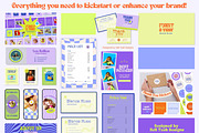 Ultimate Funky & Vibin Branding Kit, a Branding & Logo Template by Hell Yeah Designs (Thumbnail 17 of 29)
