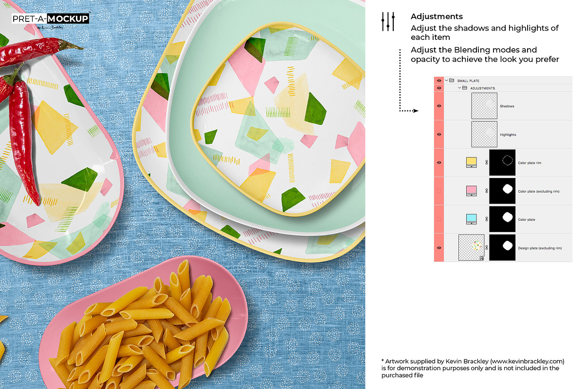 Ceramic Plates, Bowls Mockup, a Household Mockup by Pret-a-Mockup (Photo 8 of 10)