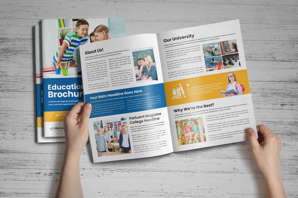 Education Prospectus Brochure v3, a Brochure Template by Miyaji75 (Photo 13 of 15)