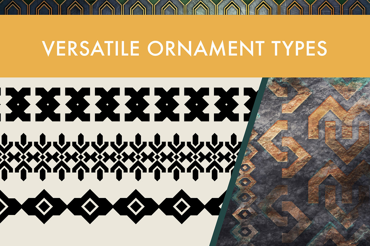 Dwarven Ornaments Brush Set, a Brush Add-On by Zsolt Kosa Art (Photo 2 of 6)