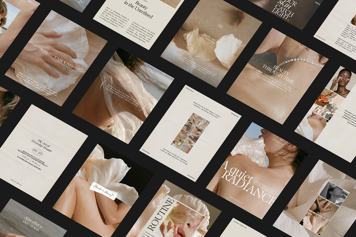 Beauty Instagram Templates for Canva, a Social Media Template by Wildnun Studio (Photo 7 of 7)