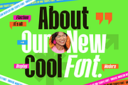 Flaction - Futuristic Sporty Font, a Sans Serif Font by Artisan Themes (Thumbnail 11 of 11)