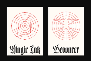 Wild Gothic - Blackletter Font