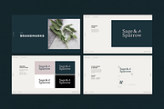 Brand Guidelines for Adobe Ai & Id, a Brochure Template by Hannah Bacon Design (Thumbnail 4 of 6)