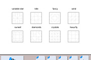 Barn Quilt Blocks Geometric Patterns, a Graphic by AtacanDigital (Thumbnail 4 of 5)