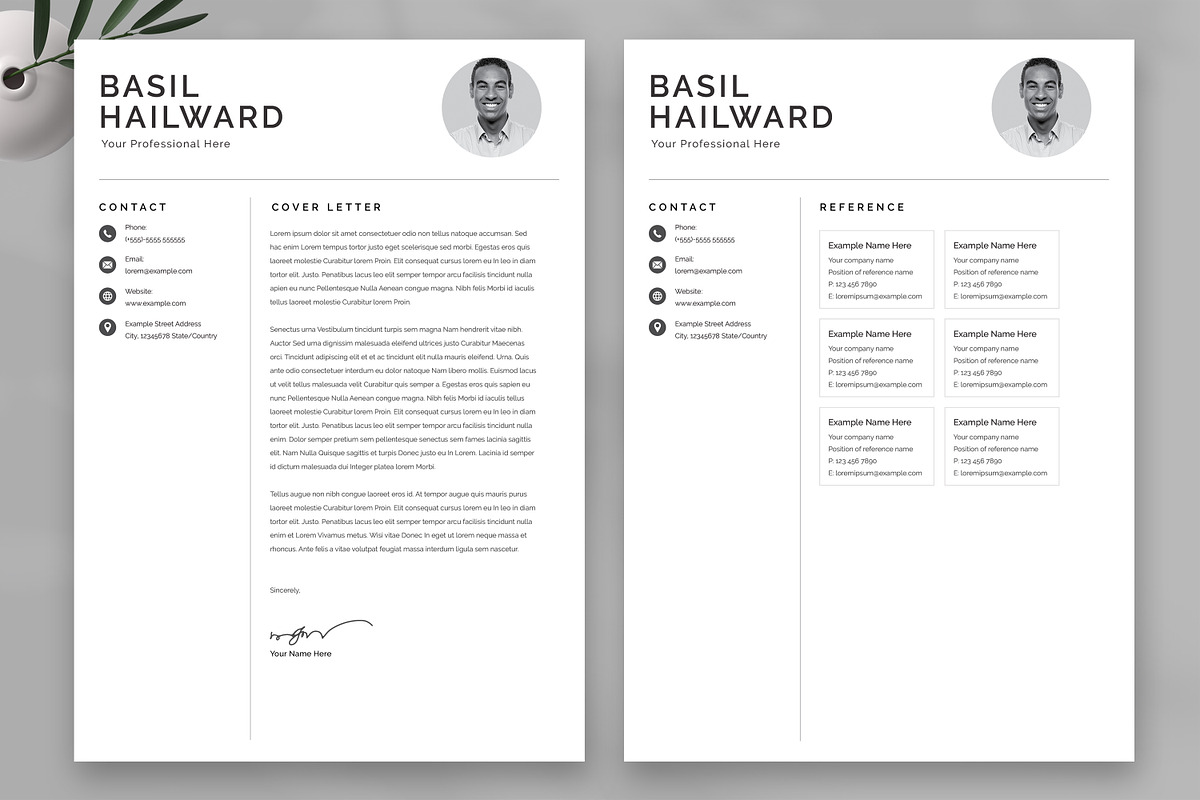 Canva Resume Template / CV, a Resume Template by UpSolution (Photo 4 of 5)