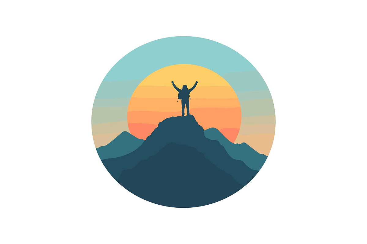 Mountain Explorer Silhouette Bundle, an Object Graphic by Gfx_Store (Photo 6 of 13)