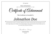 Clean Certificate Template, a Templates & Theme by ARP Creation (Thumbnail 5 of 7)