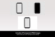 Smart Phone Mockup - PSD, PNG & JPG, a Merchandise Mockup by MelissaBMockups (Thumbnail 6 of 7)
