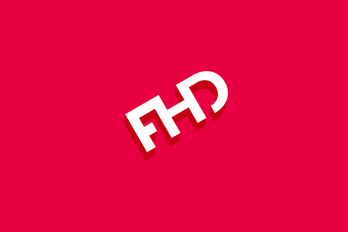 triple letter fhd vector template, a Branding & Logo Template by OmerStudio