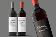 Wine Bottle Mockup Kit, a Merchandise Mockup by PSD Market (Thumbnail 11 of 16)