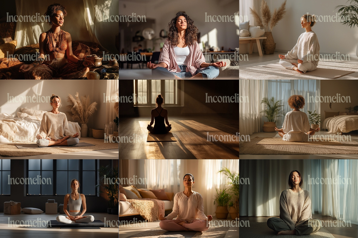 60 Authentic Meditation Stock Photos, a Sports & Recreation Photo by Incomelion (Photo 10 of 12)