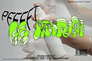 Rendi Wendy a chunky trippy font, a Font by ana & yvy (Thumbnail 9 of 13)