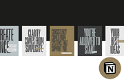 STATEMENT | Content Vault for Notion, a Marketing Template by Small Studio (Thumbnail 3 of 5)