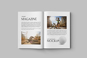 Magazine Mock-ups, a Books & Magazine Mockup by Getdesign (Thumbnail 3 of 5)