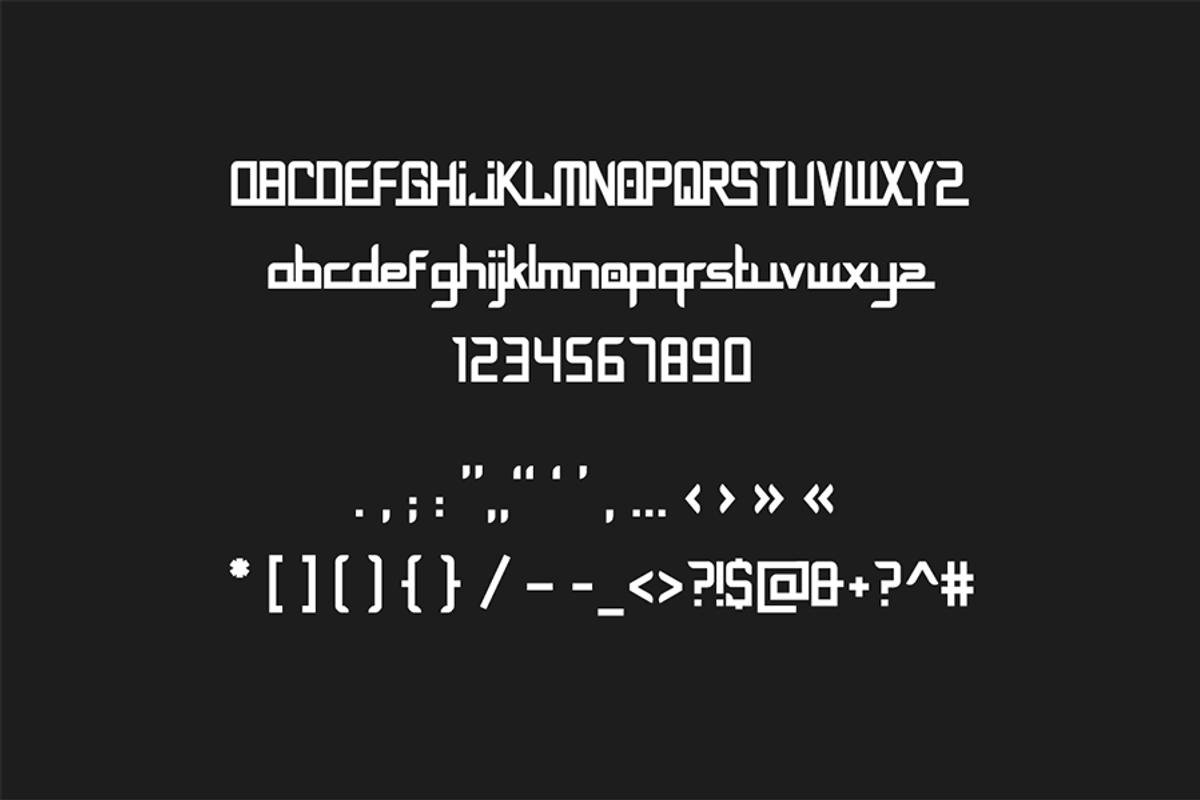 Precious Font preview 2