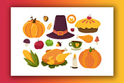 Autumn Thanksgiving Pack, a Marketing Template by barsrsind (Thumbnail 2 of 7)