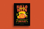 Retro Halloween Event Flyer, a Flyer Template by Guuver (Thumbnail 1 of 3)
