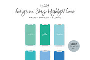 648 Instagram Story Highlight Covers, a Social Media Template by The Brand Pub (Thumbnail 3 of 4)