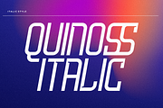 Quinoss - Modern Sport Font, a Sans Serif Font by figuree studio (Thumbnail 2 of 10)