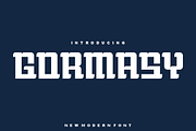 Gormasy - Font, a Serif Font by artchiles_design (Thumbnail 1 of 5)
