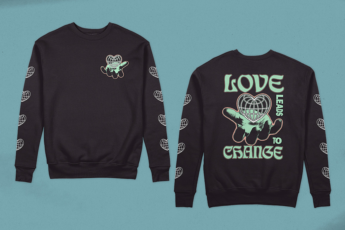 Crewneck Sweatshirt Mockup, a Merchandise Mockup by Brent Galloway (Photo 3 of 5)