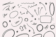 256 daily doodles and scribbles, an Object Graphic by Pinkbrush (Thumbnail 3 of 7)