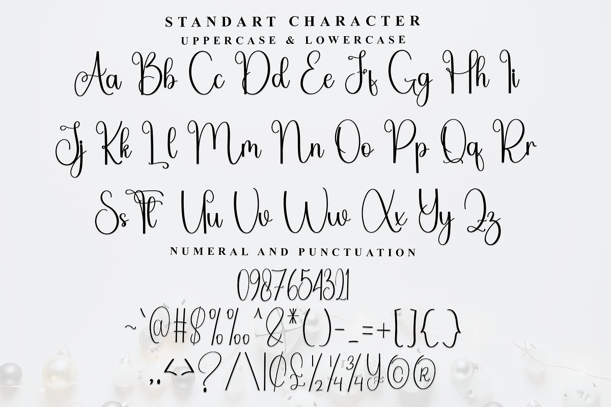 Angelina Calligraphy, a Handwritten Font by FreshTypeINK (Photo 3 of 8)