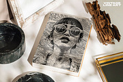 Vintage Line Art Photo Effect, an Action Add-On by Amorjesu.com (Thumbnail 4 of 27)