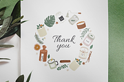Scented candles vector illustrations, a Decorative Illustration by Fave Brush (Thumbnail 13 of 13)