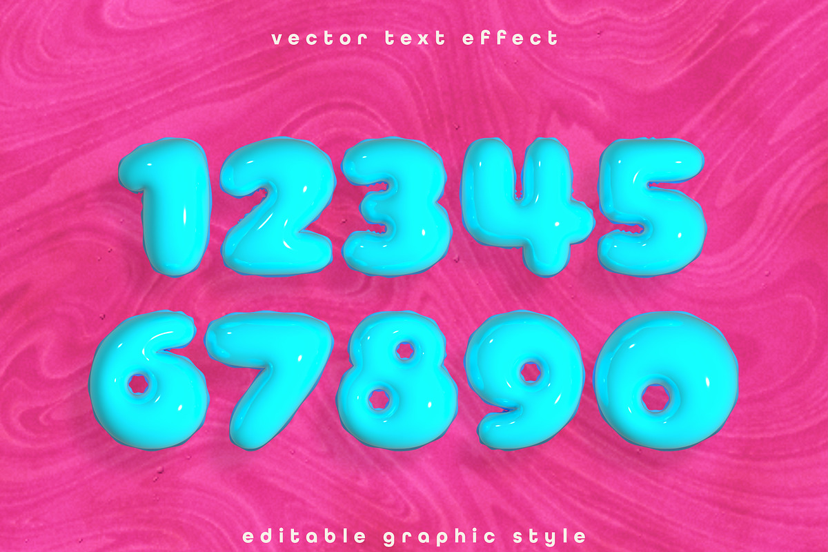 3D Inflated Text Effect, a Templates & Theme by studiogstock