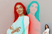 Double Exposure Art Photoshop Action, a Brushes & More by Studio Retouch (Thumbnail 2 of 11)