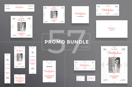 Promo Bundle | Street Fashion, a Poster Template by Amber Graphics