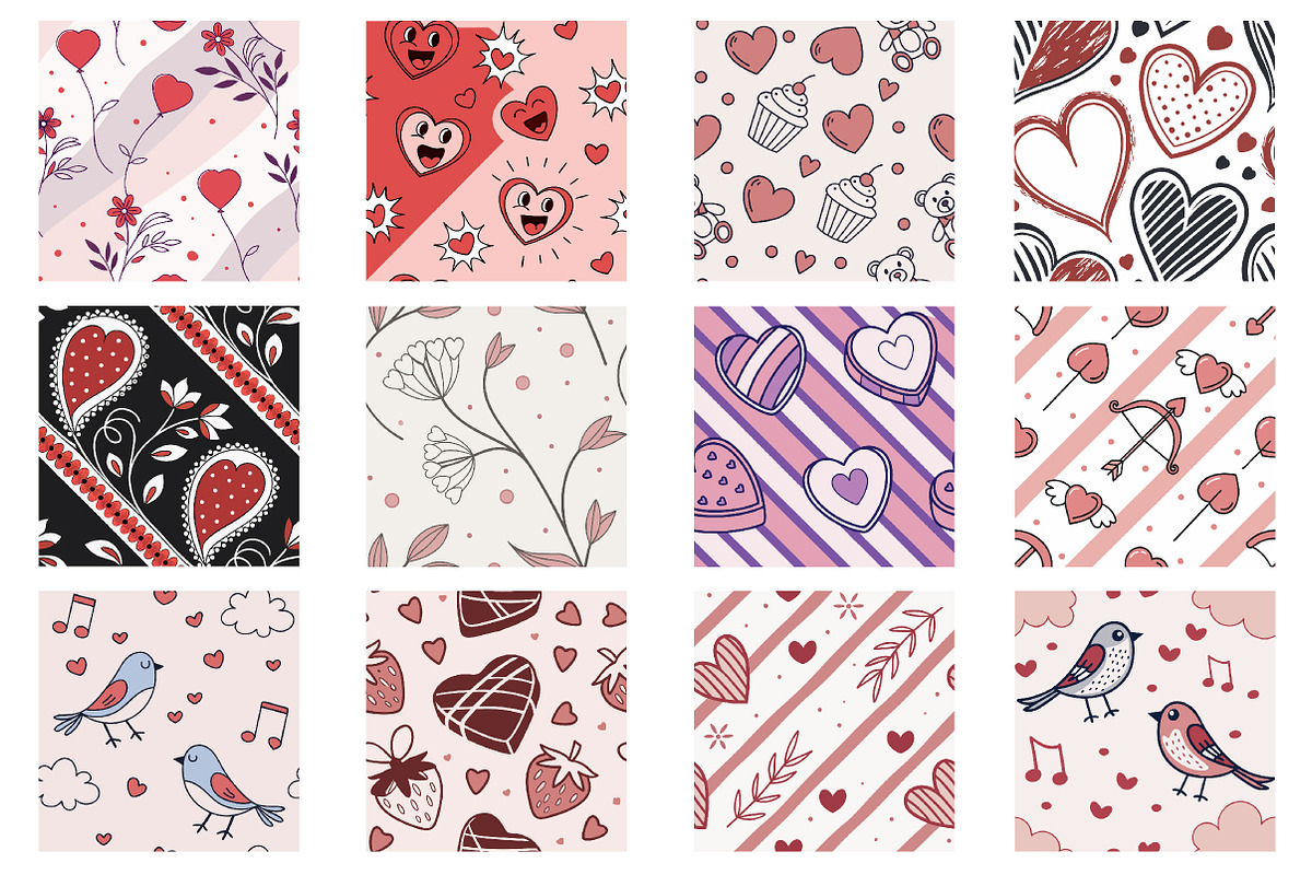 Sweet Valentine's Digital Papers, an Arts & Entertainment Photo by Wow Magic (Photo 2 of 2)