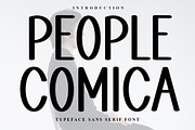 People Comica, a Sans Serif Font by InermediaSTUDIO (Thumbnail 1 of 8)