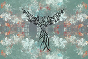 6 Phoenix B&W Tribal Tattoos Part 2, a Pattern Graphic by Natsuhisui (Thumbnail 6 of 7)
