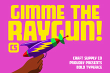 CS Raygun – Bold Display Typeface