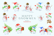Winter Wonderland Clipart, a Seasonal Illustration by AnitaPol (Thumbnail 2 of 20)